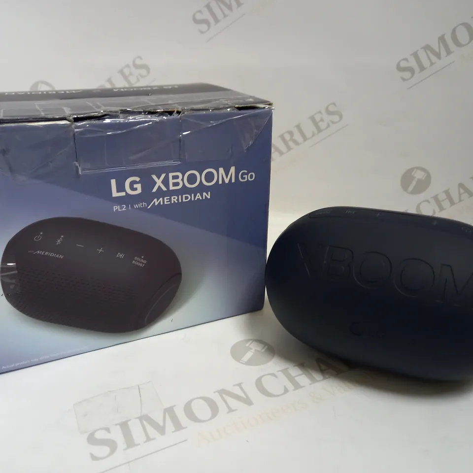 LG XBOOM GO PL2 PORTABLE BLUETOOTH SPEAKER WITH MERIDIAN TECHNOLOGY RRP £170
