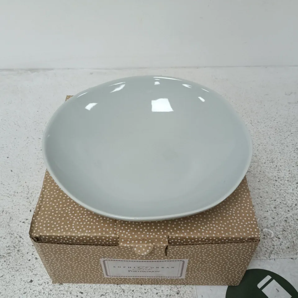 LOT OF 12 SOPHIE CONRAN ARBOR PASTA BOWLS IN DOVE GREY - 3 X 4-PACKS