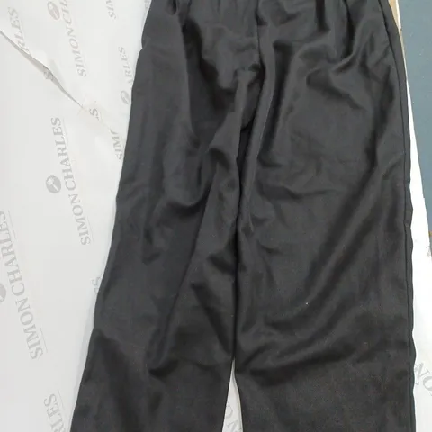 H&M SMART BAGGY BLACK TROUSERS - EUR 38