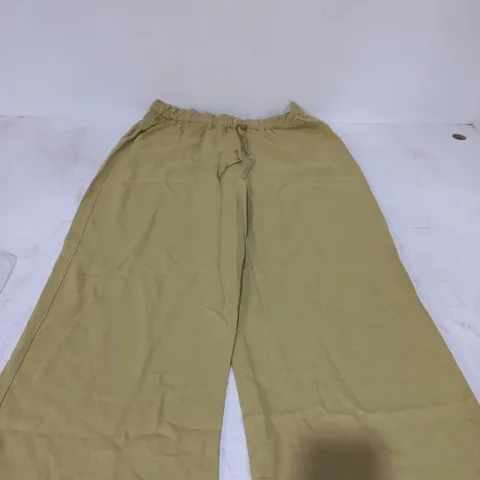 NOBODY'S CHILD TROUSERS – GREEN, WOMEN’S TROUSERS, UK12 (EU40, USA8)