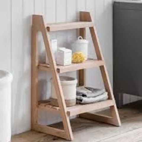 BOXED SOUTHBOURNE SHELF LADDER SMALL - BEECH 