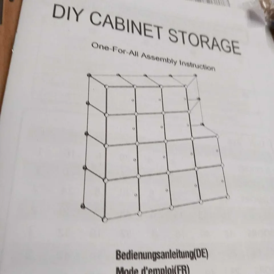PALLET OF APPROXIMATELTY 30 JOISCOPE DIY STORAGE CABINETS