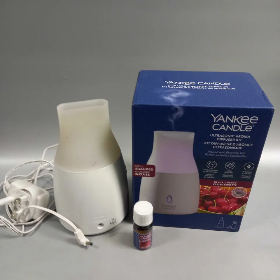 BOXED YANKEE CANDLE ULTRASONIC AROMA DIFFUSER KIT
