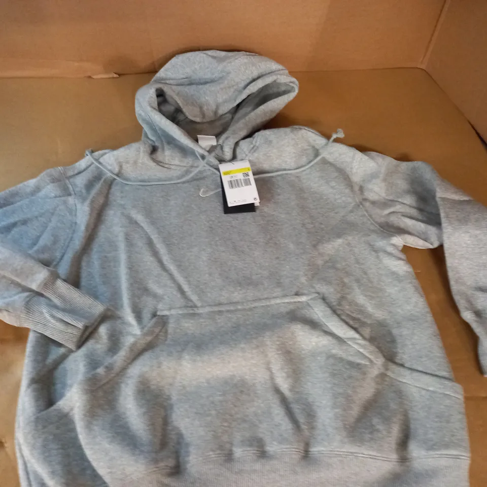 NIKE WOMENS OVERSIZED FIT GREY HOODIE - S/P