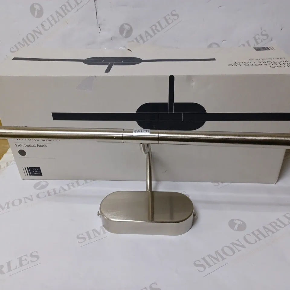 JOHN LEWIS LITHO INTEGRATED LED PICTURE LIGHT 