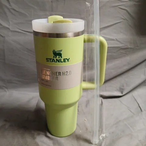 STANLEY QUENCHER H2.0 TUMBLER – LIME GREEN, WHITE LID