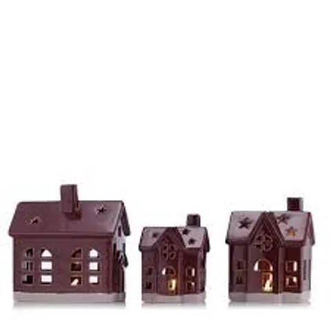 HOME STORIES SET 3 PRE LIT HOUSES