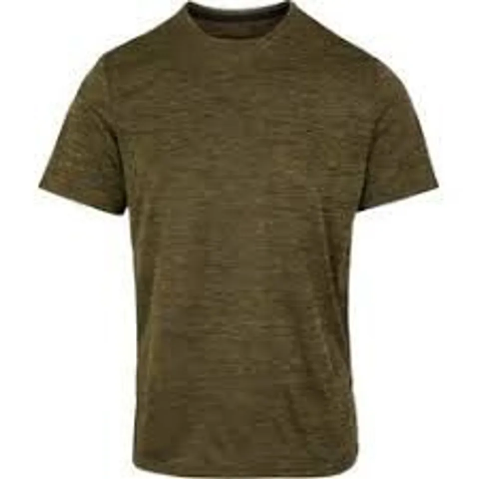 BRAND NEW REGATTA MEN'S FINGAL EDITION MARL T-SHIRT FIELD GREEN SIZE XXL