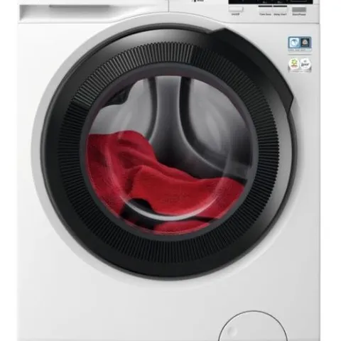 AEG 7000 LWR7195M4B FREESTANDING WASHER DRYER 9/5KG LOAD, 1400RPM SPIN, WHITE