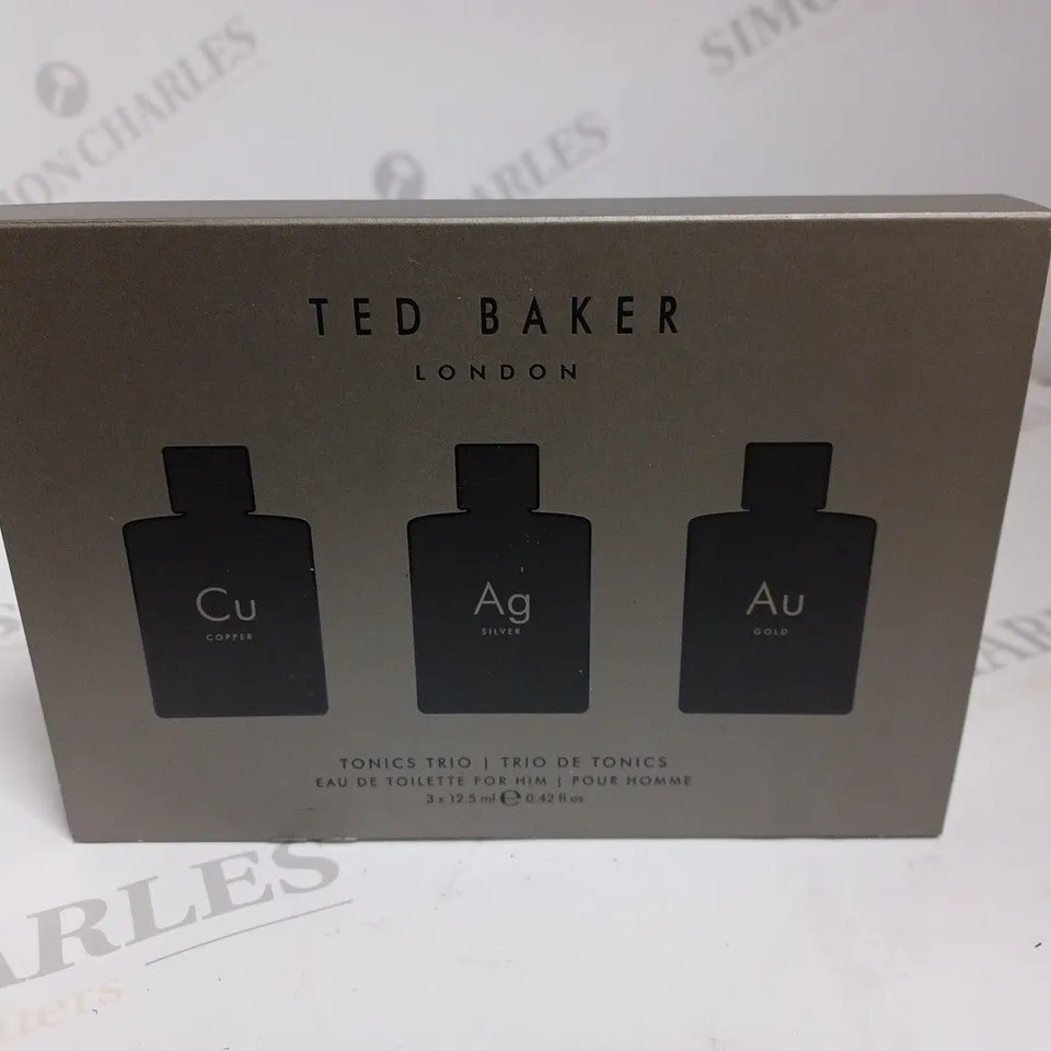 TED BAKER LONDON TONICS TRIO - 3 X 12.5ML