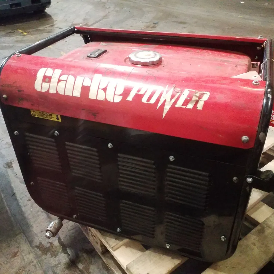 Clarke PG6500ADVES 5.5kVA Dual Voltage (230V/110V) Petrol Generator