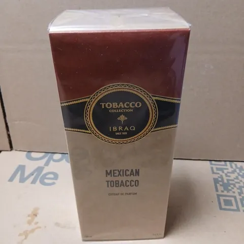BOXED AND SEALED TOBACCO COLLECTION IBRAQ MEXICAN TOBACCO EXTRAIT DE PARFUM 100ML