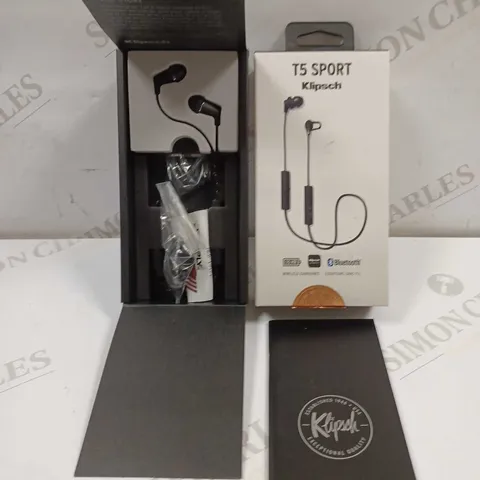 KLIPSCH T5 SPORT BLUETOOTH IN-EAR HEADPHONES
