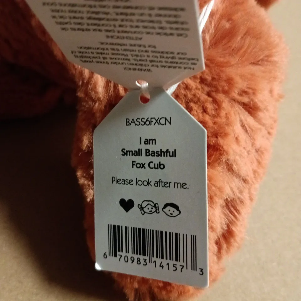 JELLYCAT - I AM SMALL BASHFUL FOX CUB