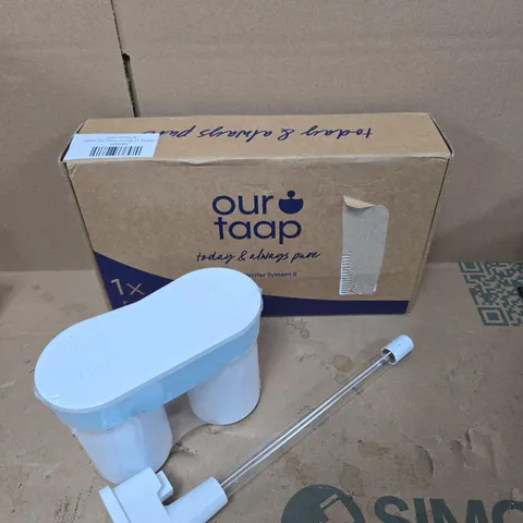 OUR TAP HOME WATER SYSTEM II WITH UV LAMP