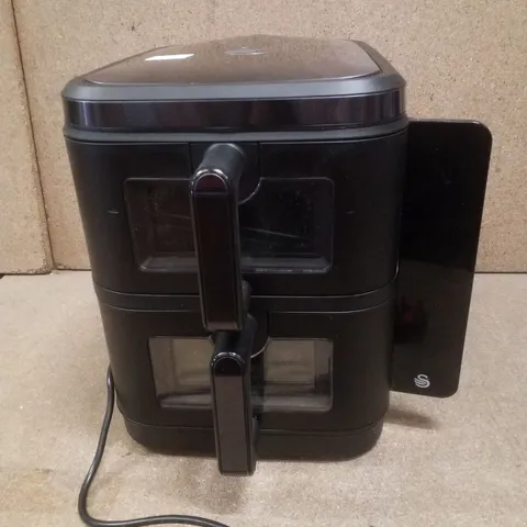 BOXED SWAN SD10522BLK DUO LAYER 11L AIR FRYER