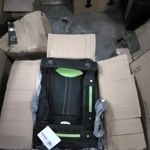 APPROXIMATELY X6 BOXED KEPLIN CABIN BAGS - BLACK & GREEN