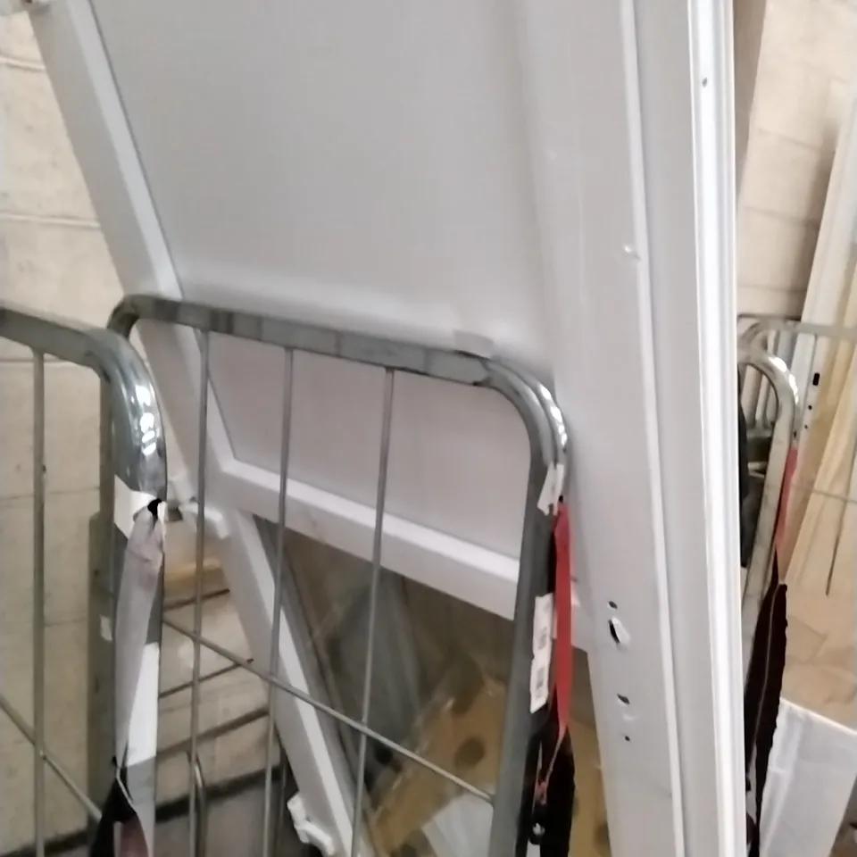 PVCU HALF GLAZED CLEAR BACK DOOR LEFT HAND OPENING 2055 × 920MM