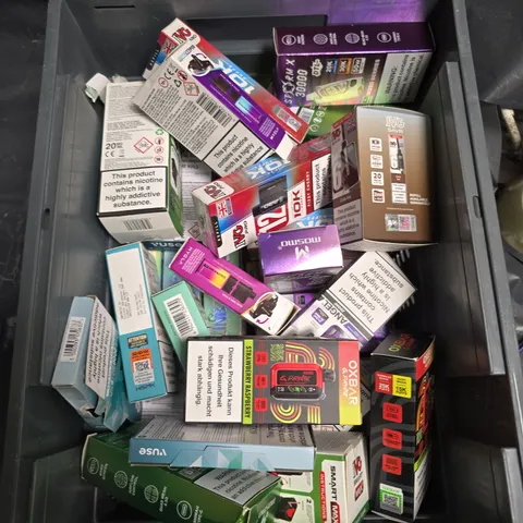ASSORTED NICOTINE VAPING PRODUCTS – E-CIGARETTE PODS & REFILLS (BOXES)