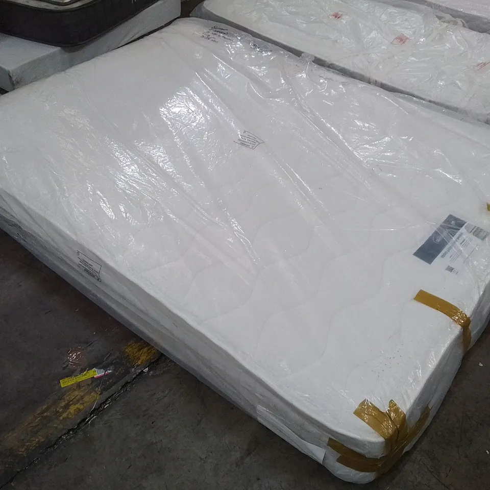 QUALITY BAGGED ECO COMFORT PILLOW TOP 5FT MATTRESS 