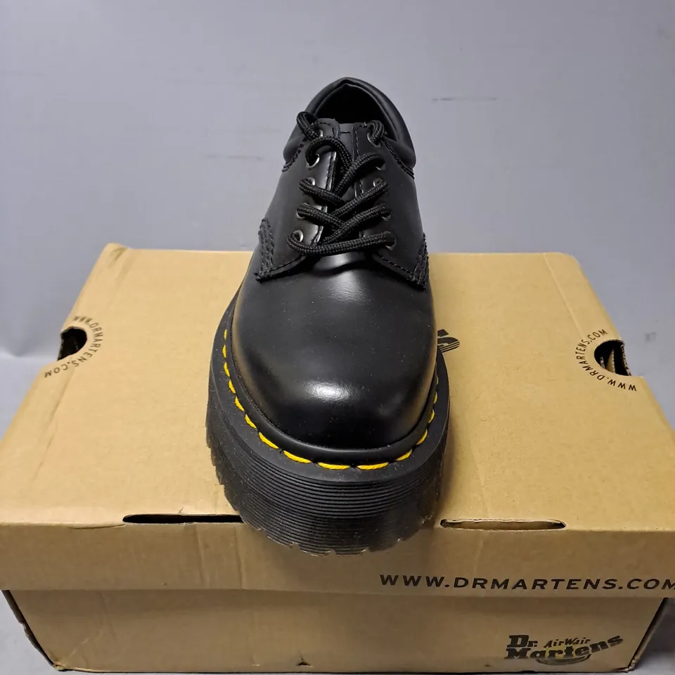 BOXED DR MARTENS 8053 QUAD BLACK TRAINERS - UK 3 