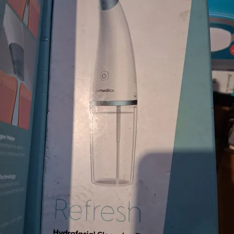 BOXED HOMEDICS REFRESH HYDRAFACIAL CLEANSING TOOL
