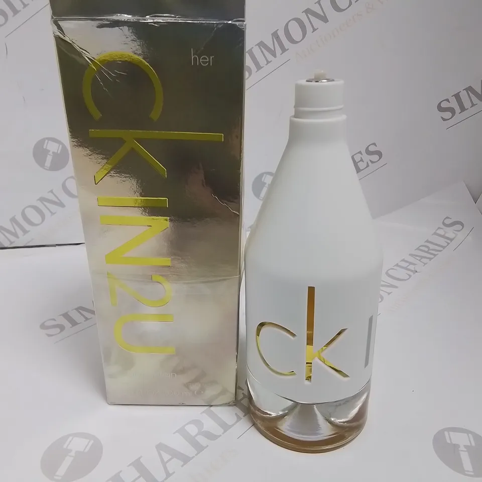 BOXED CALVIN KLEIN CK IN2U HER - 100ML RRP £50