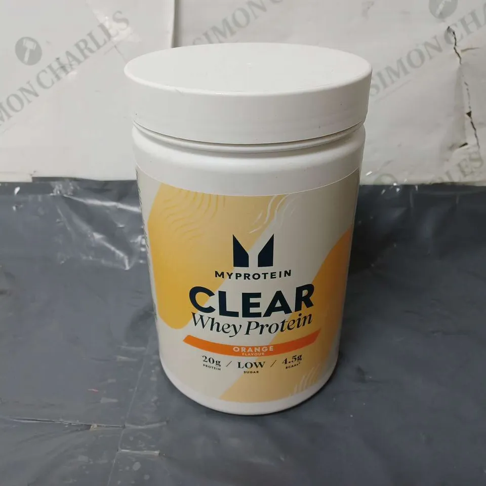 MYPROTEIN CLEAR WHEY PROTEIN - ORANGE FLAVOUR (875g)