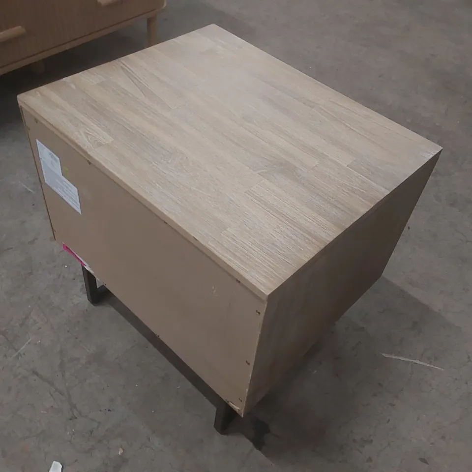 55CM W SOLID WOOD BEDSIDE TABLE