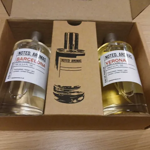 NOTED AROMAS THREE FRAGRANCE GIFT SET