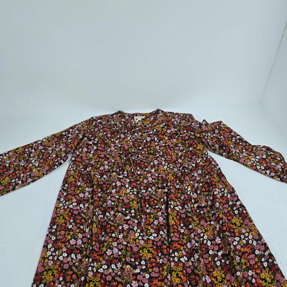 MUDFLOWER FLORAL PRINT DRESS – UK 14 (EU 42)