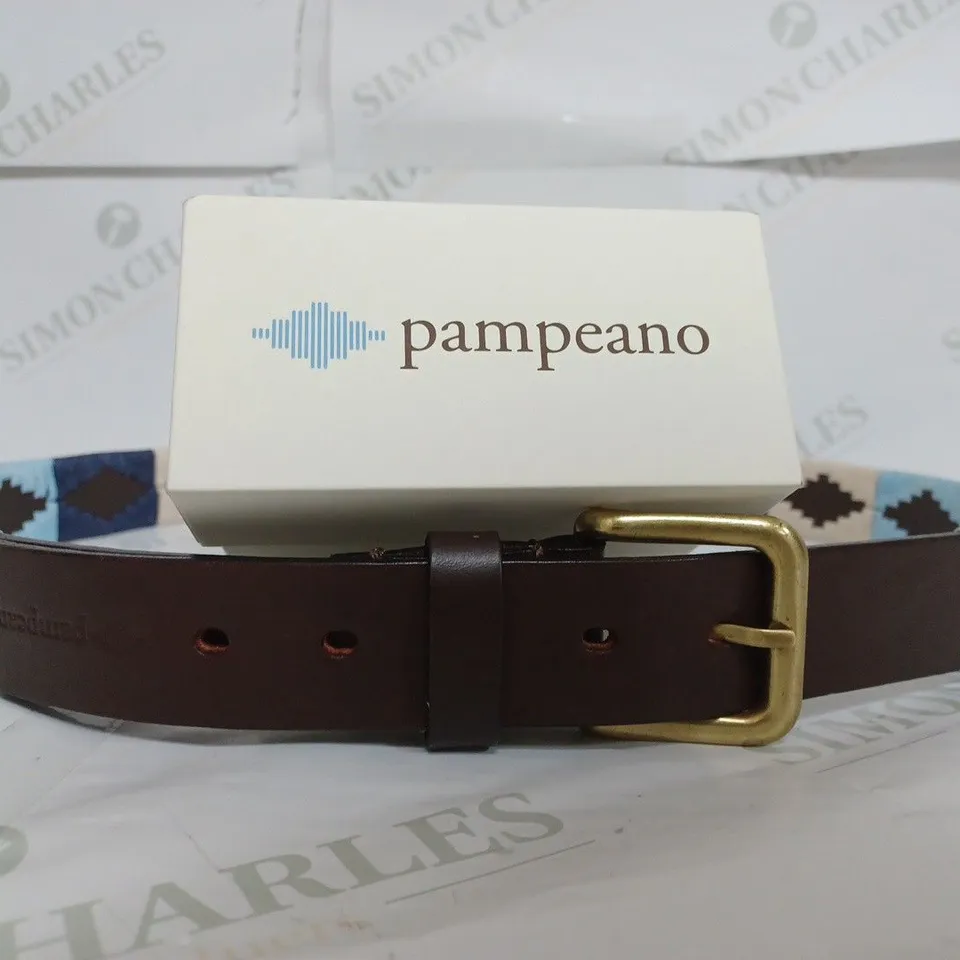 BOXED PAMPEANO LEATHER BELT