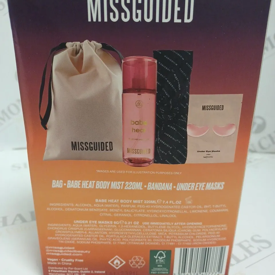 MISSGUIDED MAIN STAGE ENERGY 4-PIECE GIFT SET