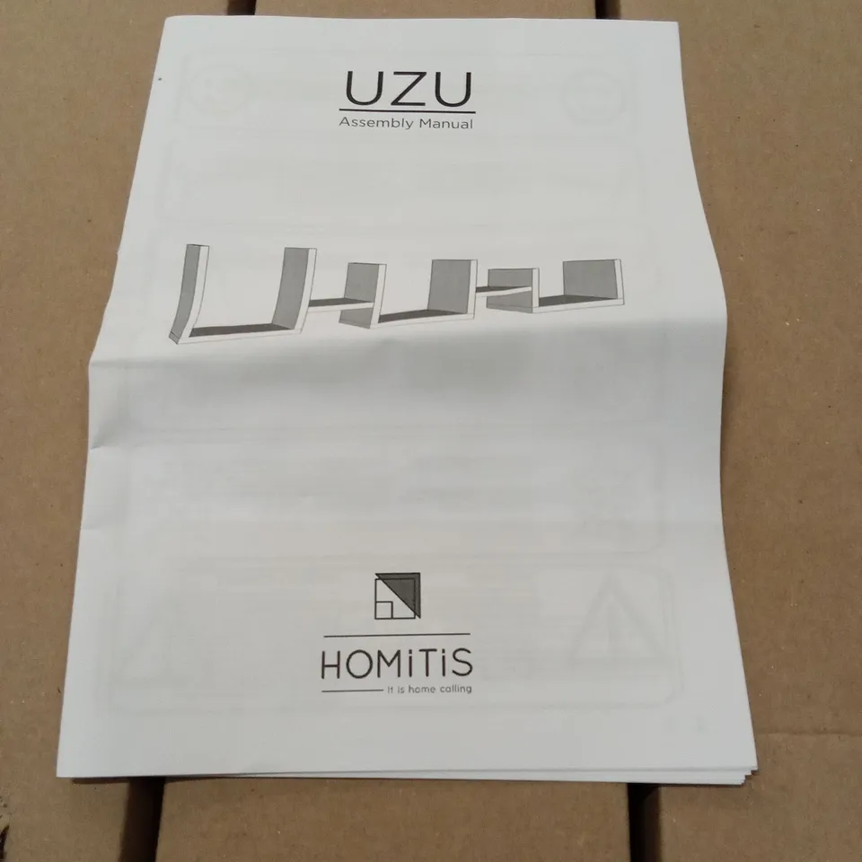 BOXED UZU SHELF //ANTHRACITE 