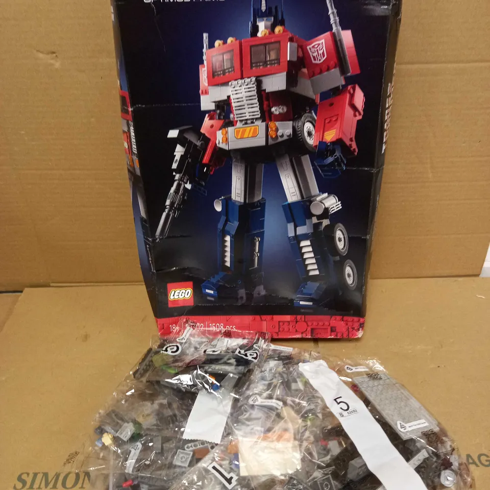LEGO TRANSFORMERS OPTIMUS PRIME RRP £149