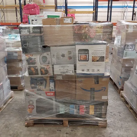 PALLET OF APPROXIMATELY 40 UNPROCESSED RAW RETURN HOUSEHOLD AND ELECTRICAL GOODS TO INCLUDE;