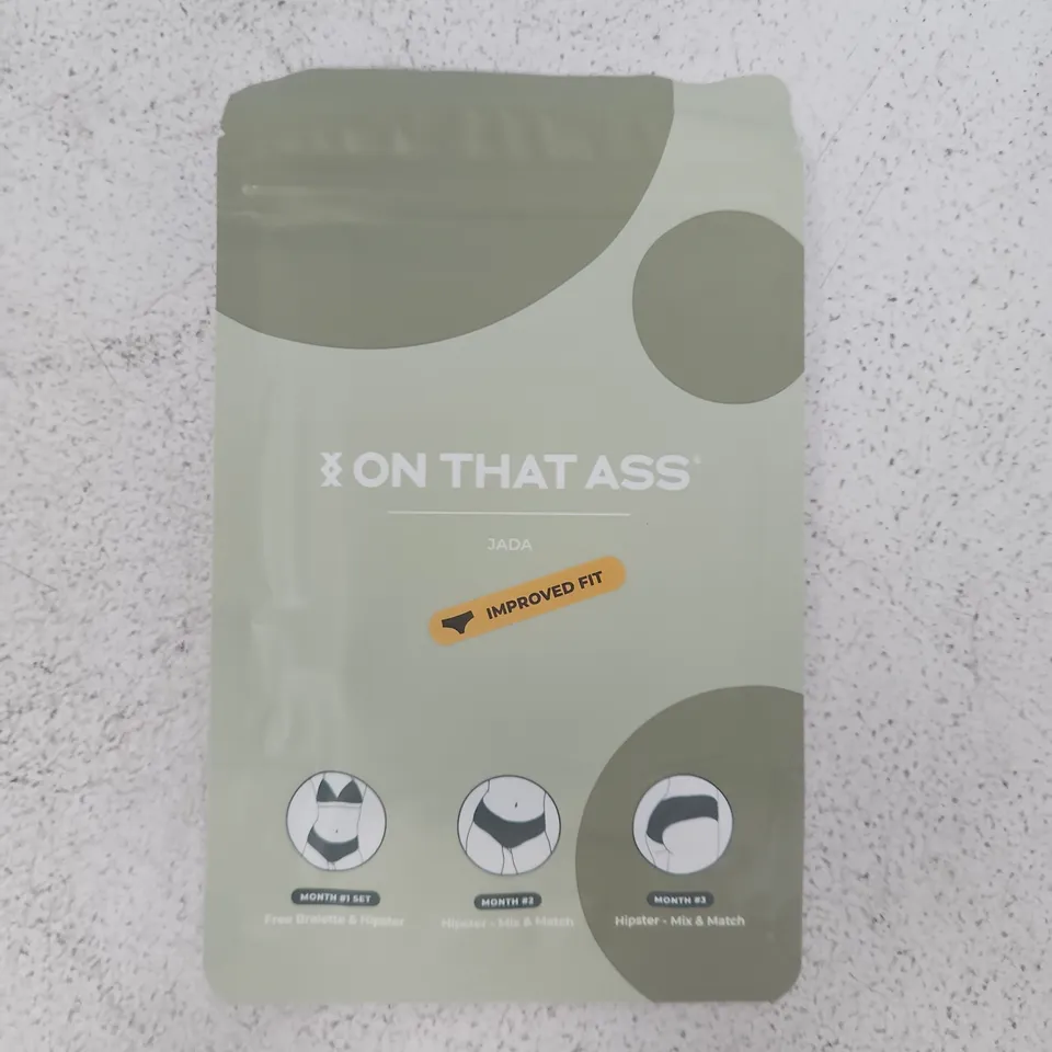 ON THAT ASS JADA HIPSTER WOMEN'S UNDERWEAR SIZE MEDIUM