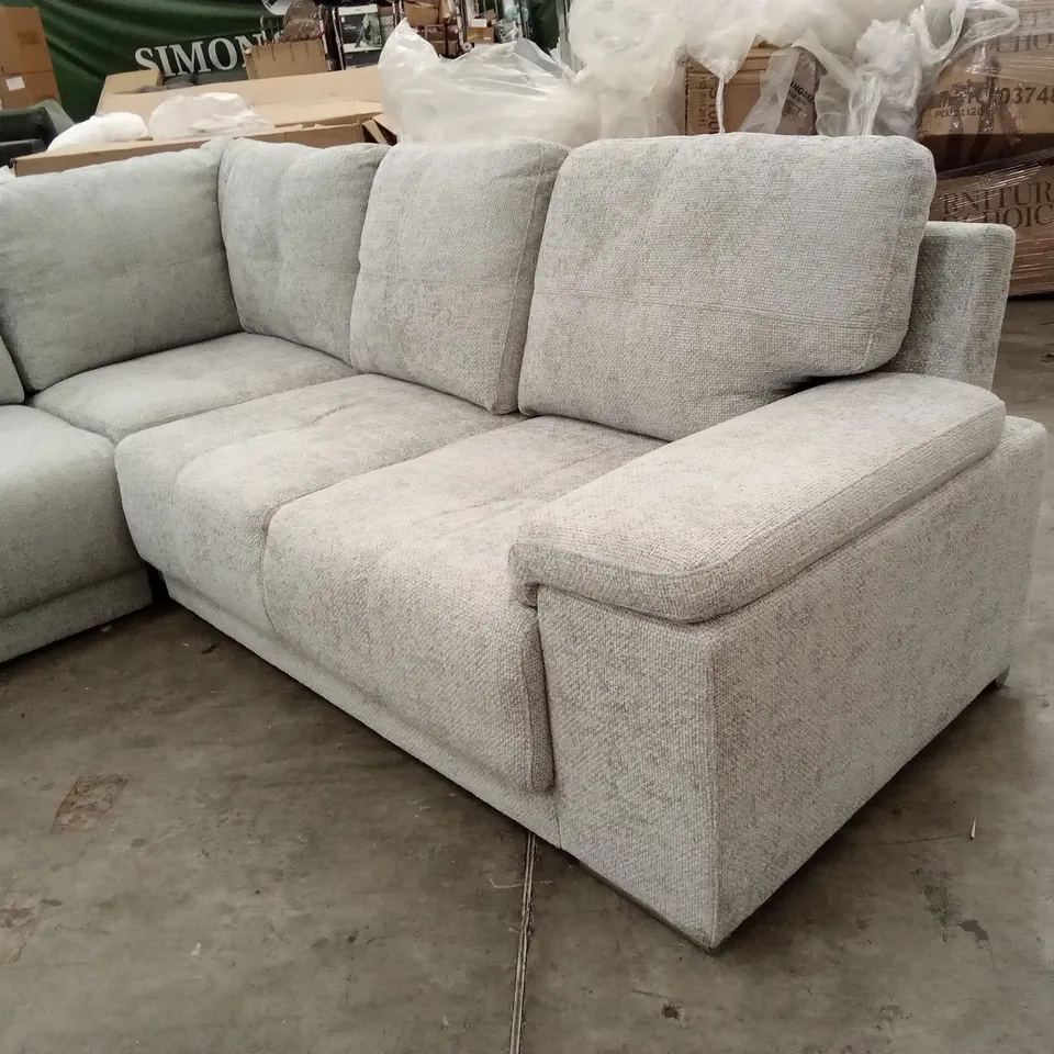 KANSAS CORNER SOFA, WOVEN CHENILLE FABRIC