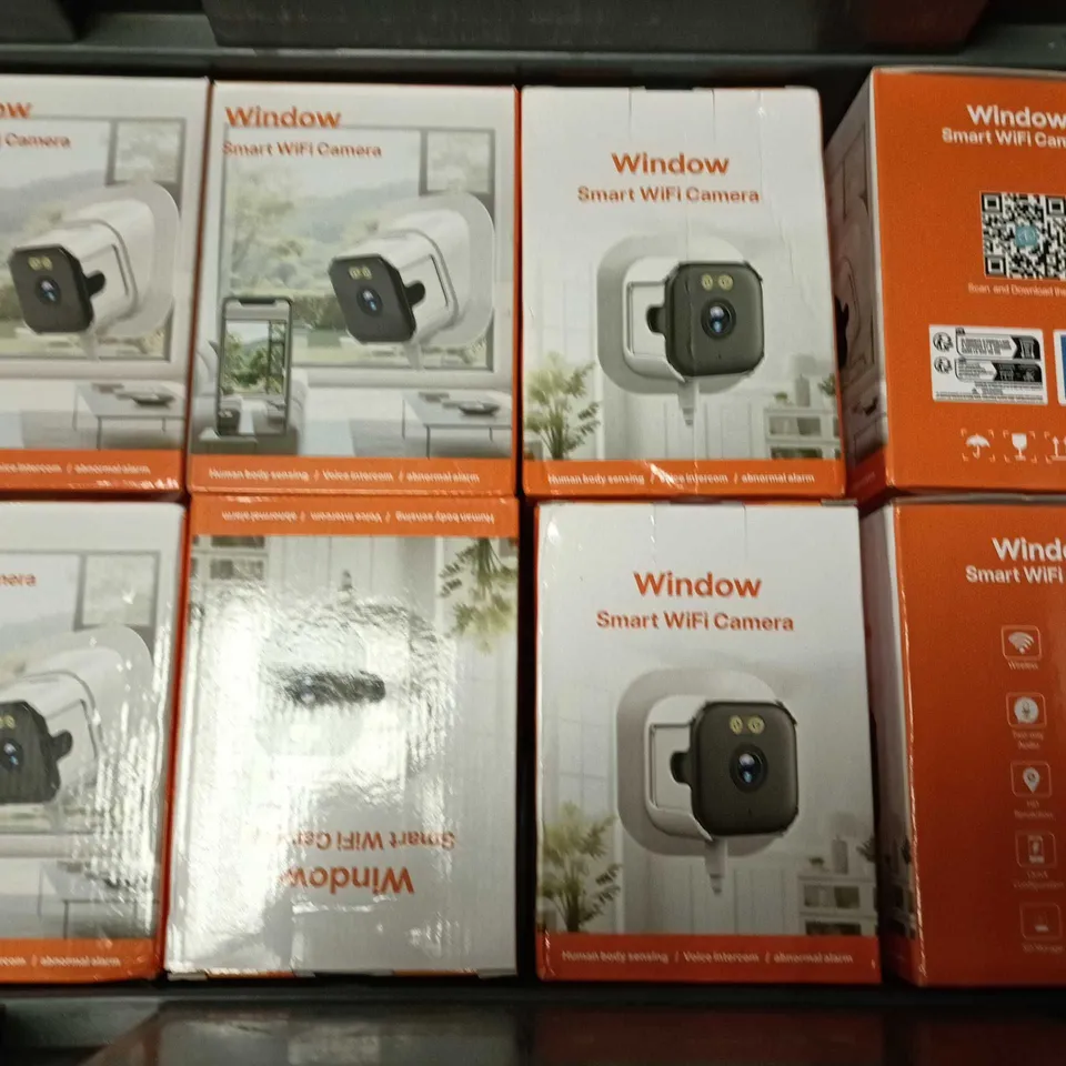 8 BOXED WINDOW SMART WIFI CAMERAS