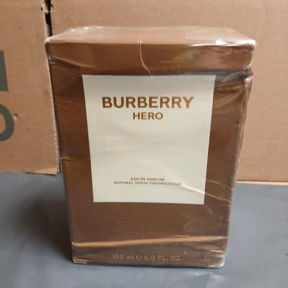 BOXED AND SEALED BURBERRY HERO EAU DE PARFUM 150ML