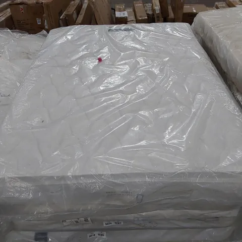 BAGGED SILENTNIGHT 4FT6 DOUBLE SIZED MICRO-QUILTED PILLOWTOP MATTRESS
