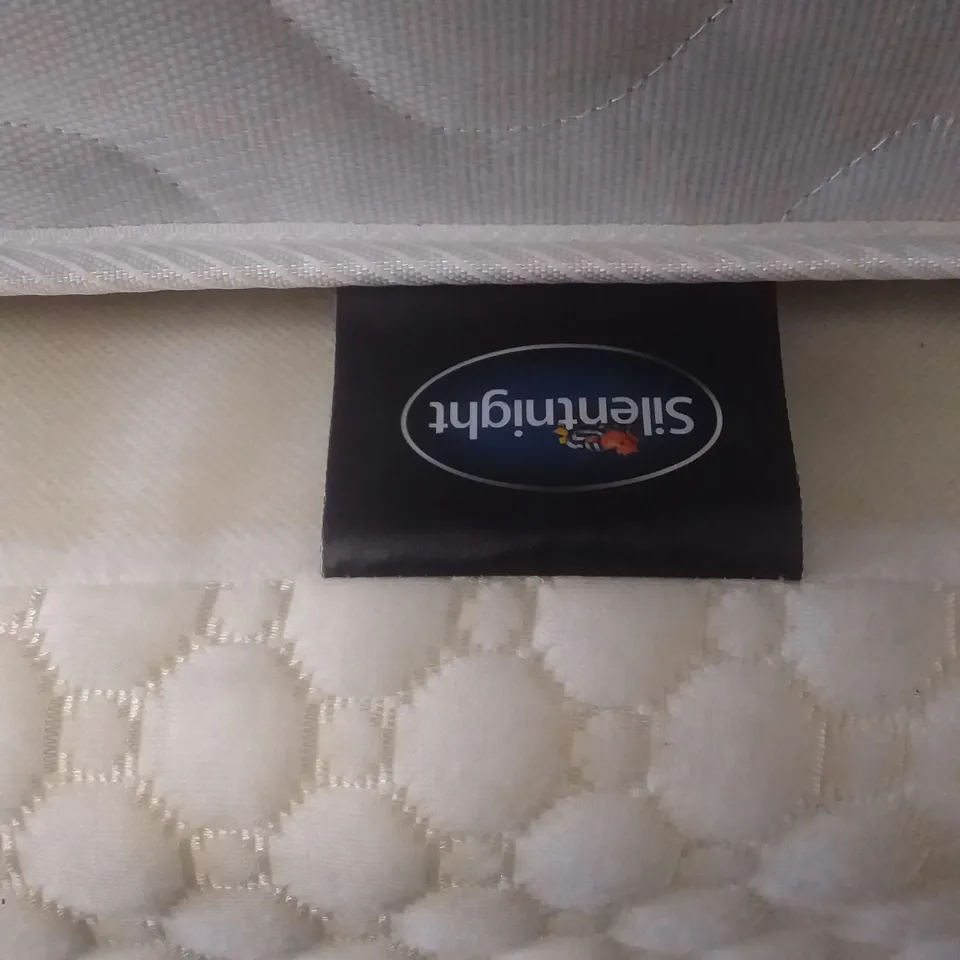 QUALITY SILENT NIGHT BAGGED 7-ZONE 5FT KINGSIZE MEMORY FOAM MATTRESS 