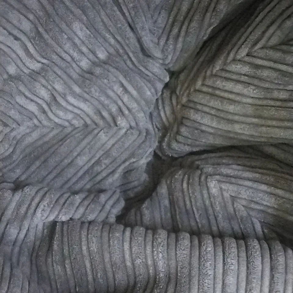 BOXED CORD CLASSIC BEAN BAG IN GREY