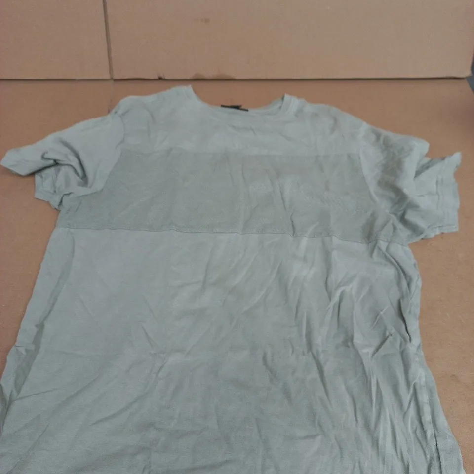BENCH. MEN'S T-SHIRT – LIGHT GREY - M