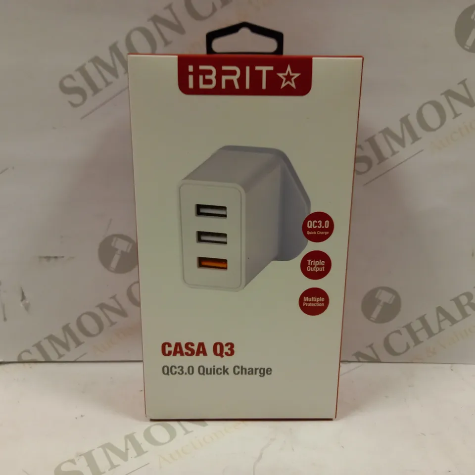 iBRIT CASA Q3 QC3.0 QUICK CHARGE 