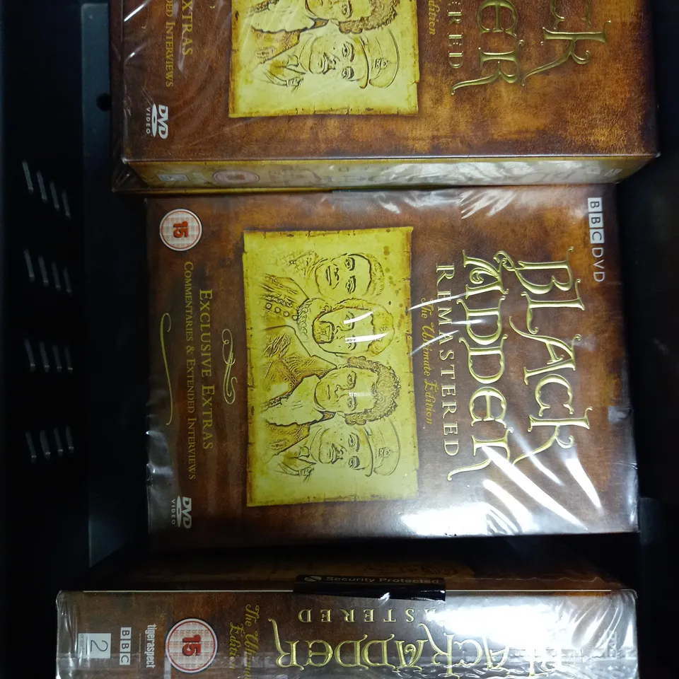 LOT OF 10 SEALED BLACKADDER REMASTERED THE ULTIMATE EDITION DVD SETS