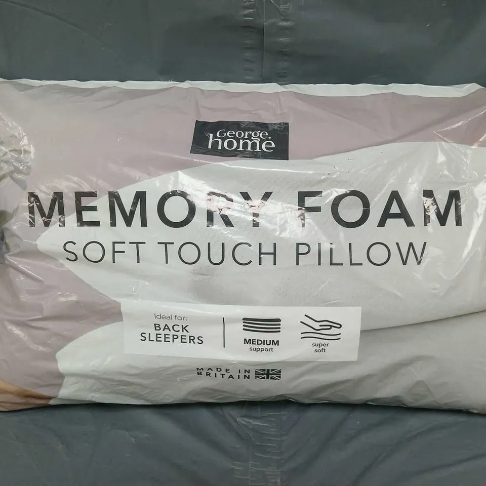 MEMORY FOAM SOFT TOUCH PILLOW