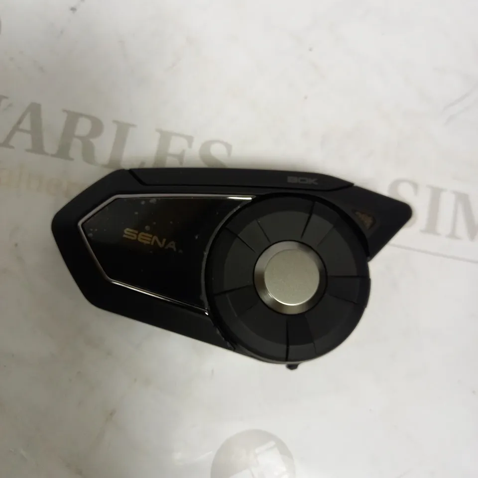 SENA 30K MOTORCYCLE BLUETOOTH HEADSET/MESH COMMUNICATION SYSTEM WITH HD SPEAKERS, BLACK