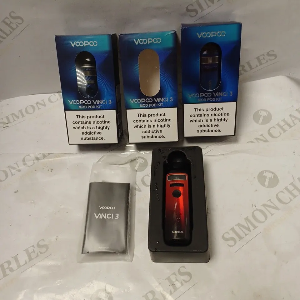 BOXED VOOPOO VINCI 3 MOD POIT KIT WITH ACCESSORIES X3