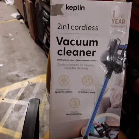 BOXED KEPLIN 2IN1 CORDLESS VACUUM CLEANER